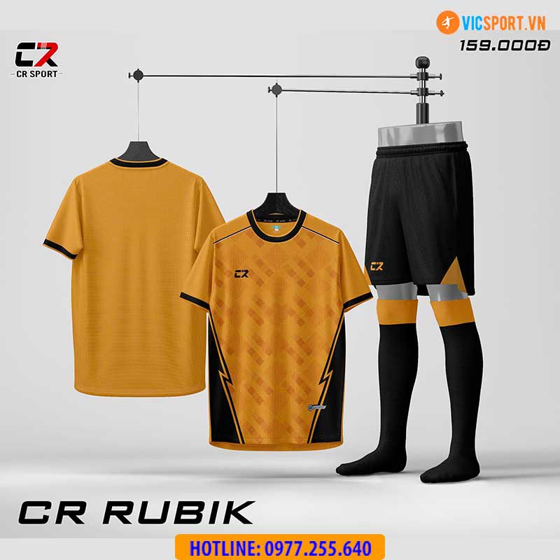 Áo đá banh không logo CR Rubik - Hình ảnh 8