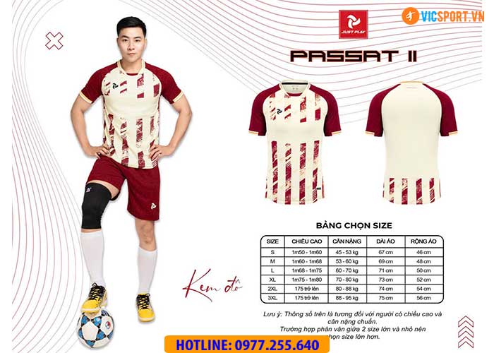 Áo đá banh không logo Justplay Passat 2 - Hình ảnh 68