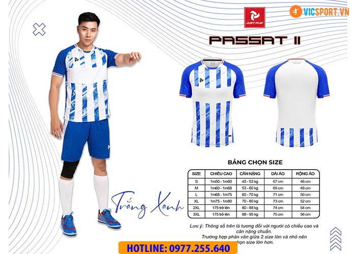 Áo đá banh không logo Justplay Passat 2 - Hình ảnh 74
