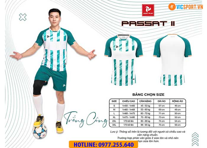 Áo đá banh không logo Justplay Passat 2 - Hình ảnh 41
