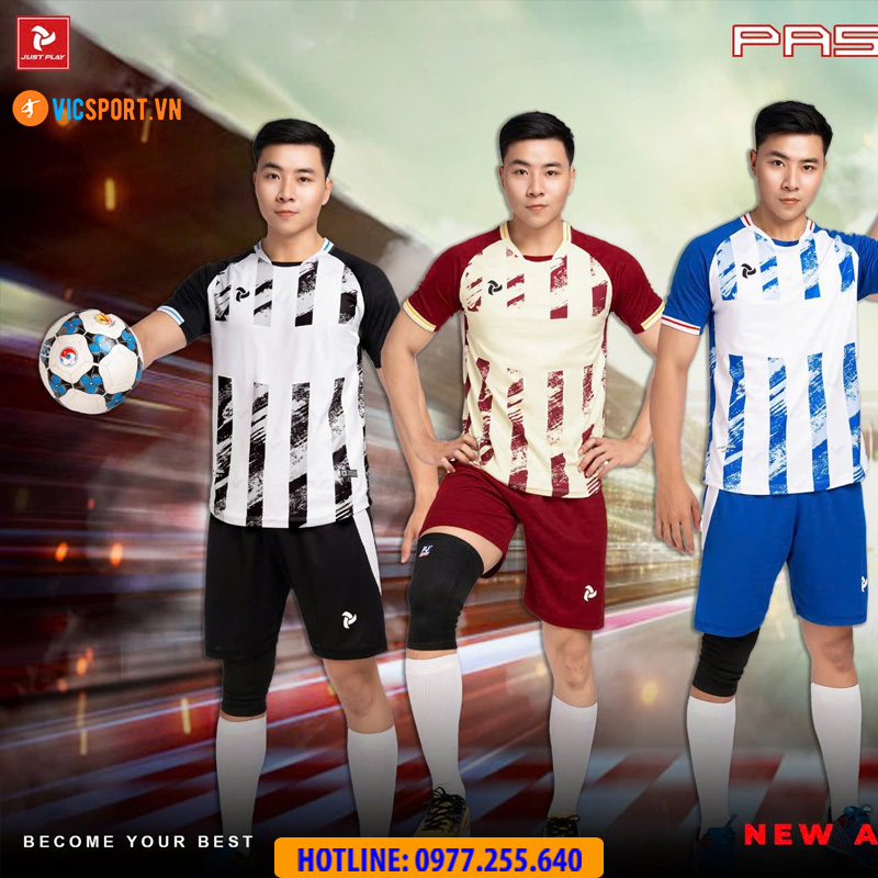 Áo đá banh không logo Justplay Passat 2 - Hình ảnh 4