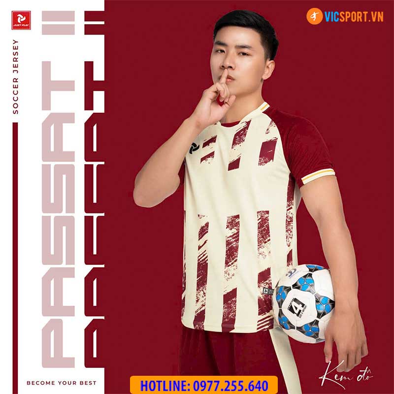 Áo đá banh không logo Justplay Passat 2 - Hình ảnh 16
