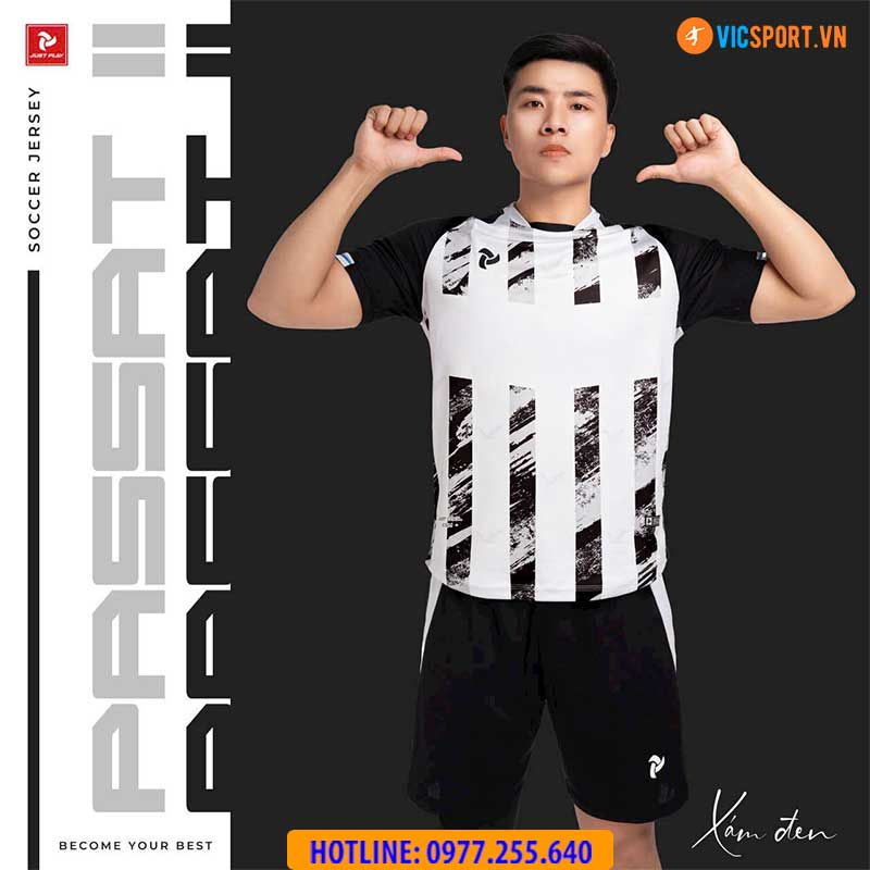 Áo đá banh không logo Justplay Passat 2 - Hình ảnh 19