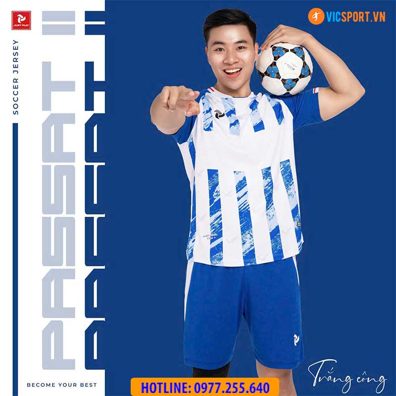 Áo đá banh không logo Justplay Passat 2 - Hình ảnh 18