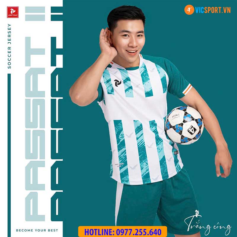 Áo đá banh không logo Justplay Passat 2 - Hình ảnh 21