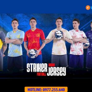 Áo đá banh không logo Kaiwin Striker