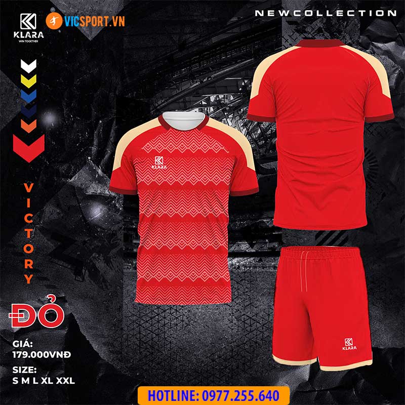 Áo đá banh không logo Klara Victory - Hình ảnh 15