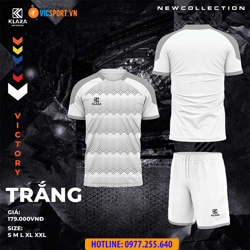 Áo đá banh không logo Klara Victory - Hình ảnh 11