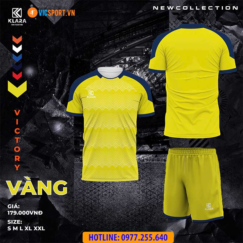 Áo đá banh không logo Klara Victory - Hình ảnh 12