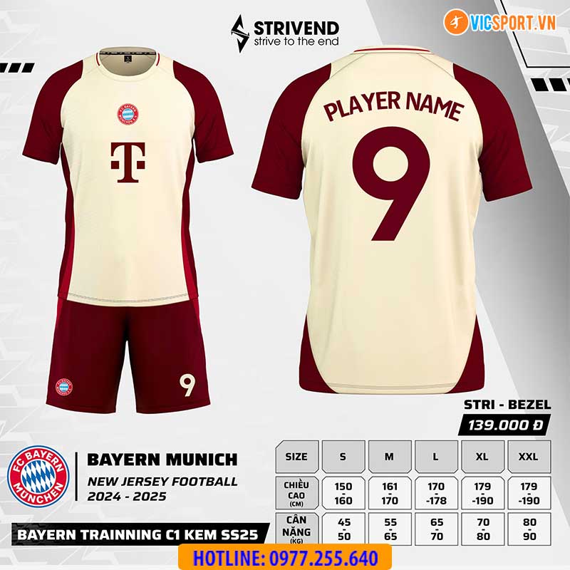 Áo đá banh Strivend Clb Bayern Muchen mùa giải 2024-2025 - Hình ảnh 8