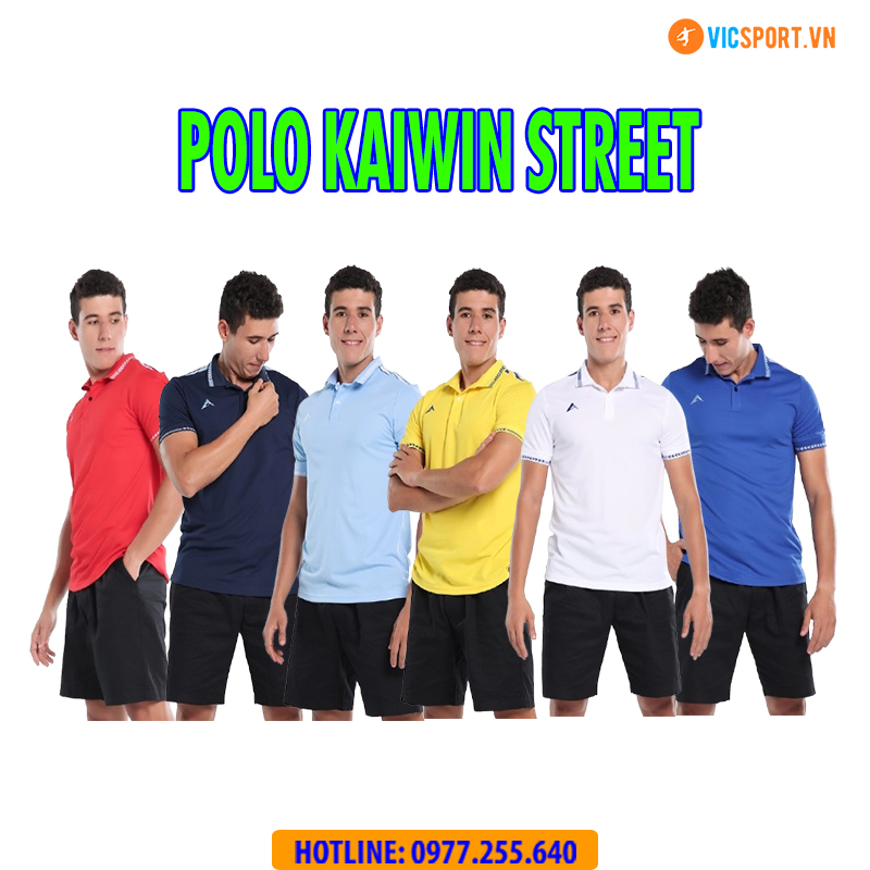 Áo polo thể thao Kaiwin Street