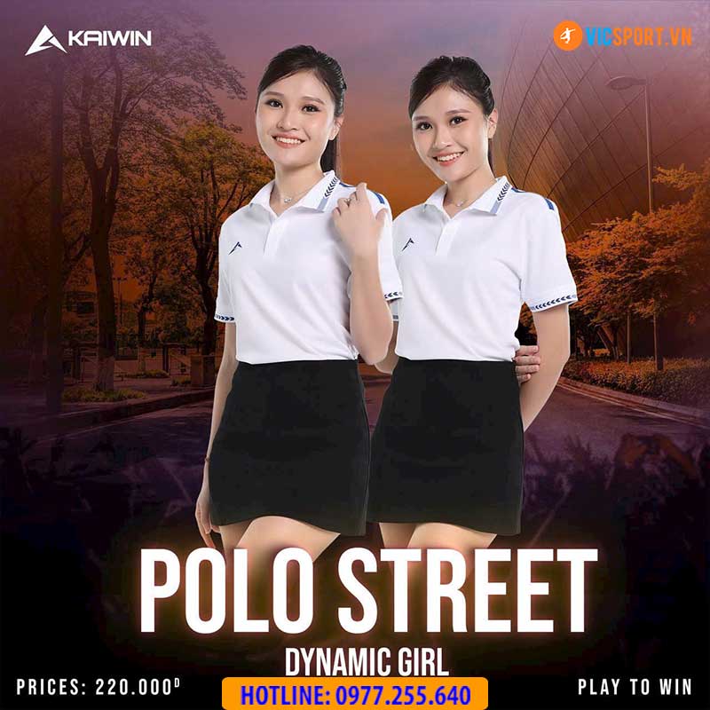 Áo polo thể thao Kaiwin Street - Hình ảnh 20