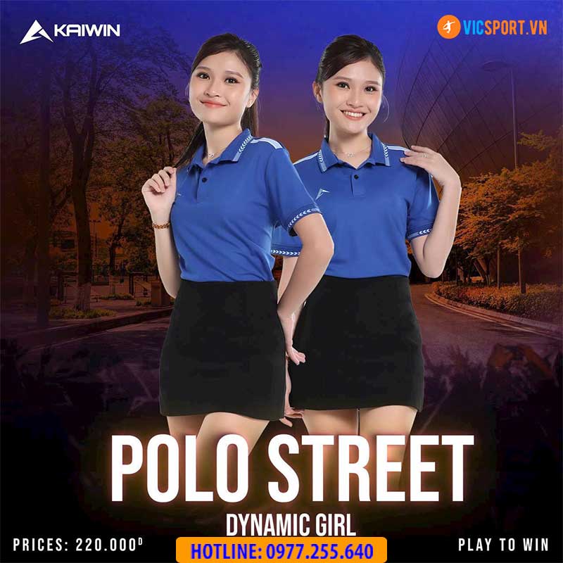 Áo polo thể thao Kaiwin Street - Hình ảnh 22