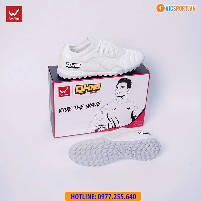 Giày đá banh Wika QH19 Z-Vol Quang Hải đá sân nhân tạo - Hình ảnh 50