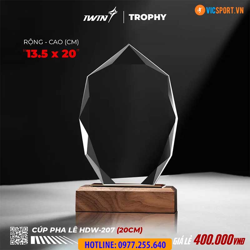 Kỷ niệm chương pha lê iWin (nhiều mẫu) - Hình ảnh 12
