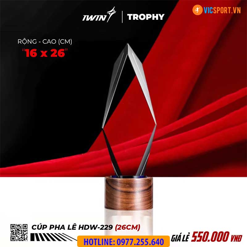 Kỷ niệm chương pha lê iWin (nhiều mẫu) - Hình ảnh 14