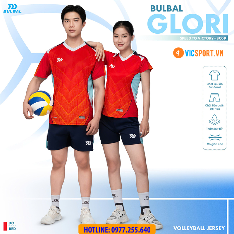 Quần áo bóng chuyền nam nữ Bulbal Glori - Hình ảnh 4