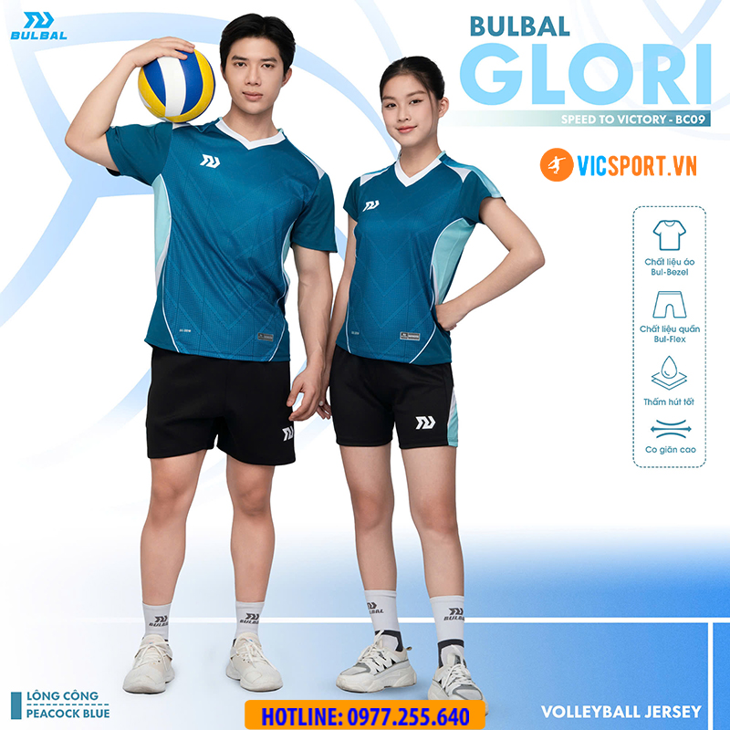 Quần áo bóng chuyền nam nữ Bulbal Glori - Hình ảnh 7