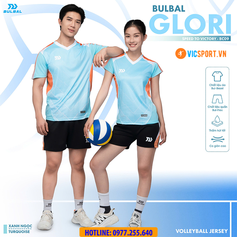 Quần áo bóng chuyền nam nữ Bulbal Glori - Hình ảnh 5