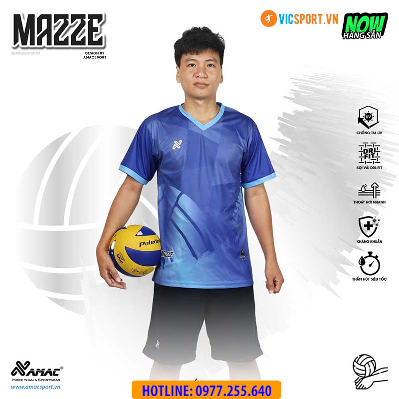 Quần áo bóng chuyền nam nữ Amac Mazze - Hình ảnh 11