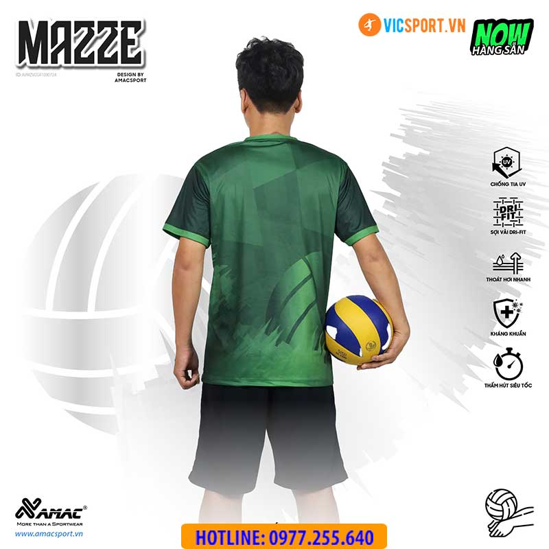 Quần áo bóng chuyền nam nữ Amac Mazze - Hình ảnh 12