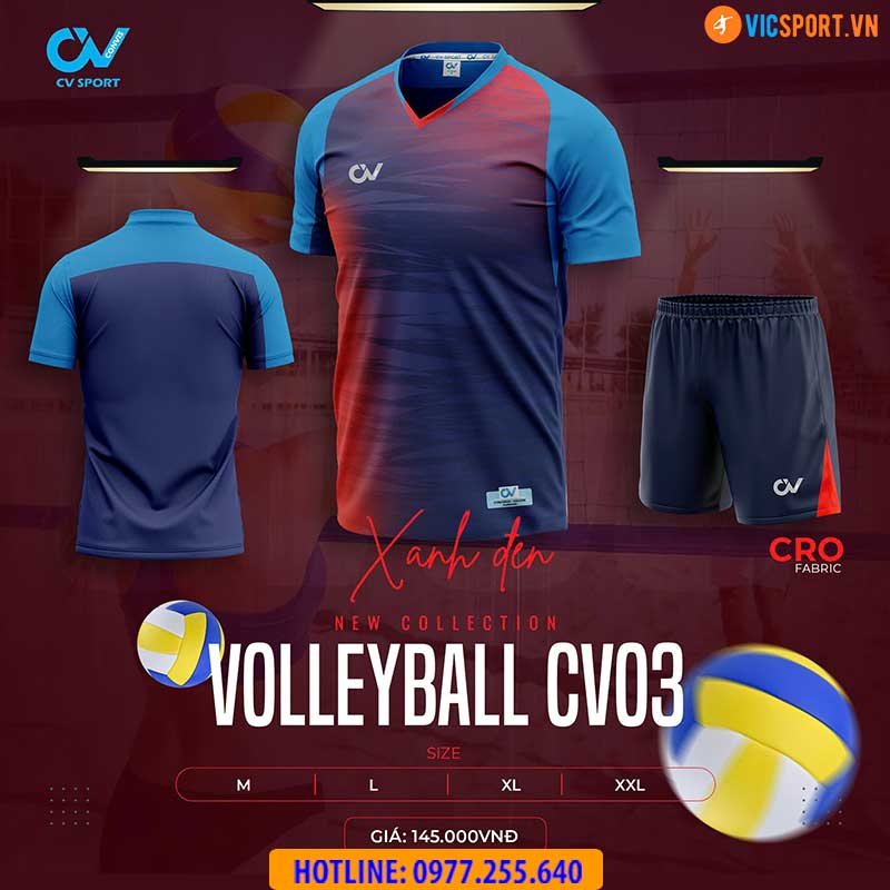 Quần áo bóng chuyền nam nữ Convis CV03 - Hình ảnh 11