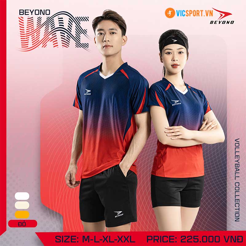 Quần áo bóng chuyền nam nữ Beyono Wave - Hình ảnh 23
