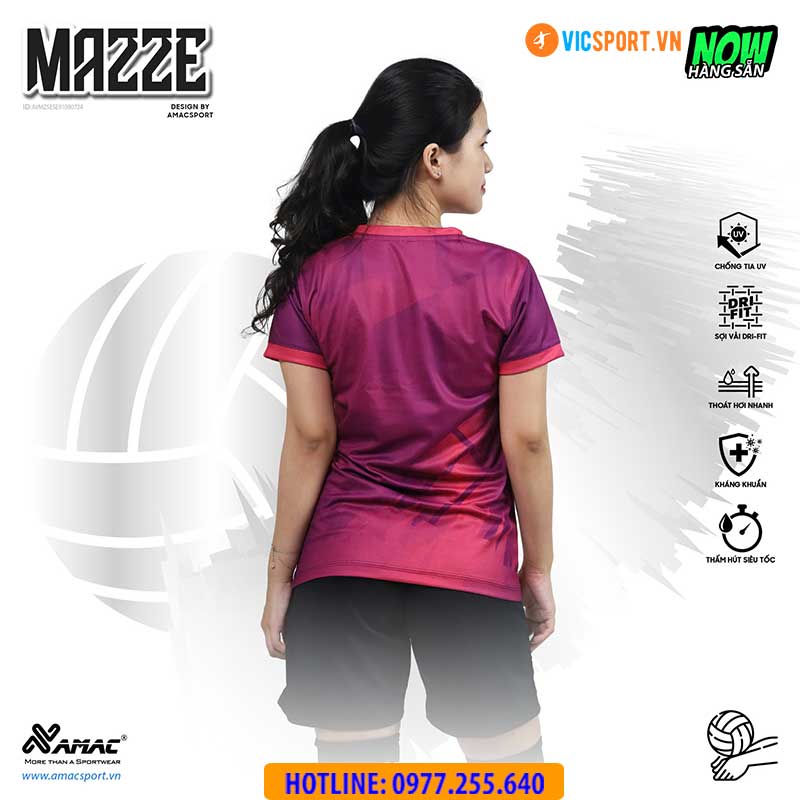 Quần áo bóng chuyền nam nữ Amac Mazze - Hình ảnh 15