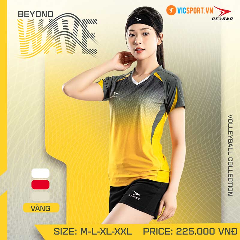 Quần áo bóng chuyền nam nữ Beyono Wave - Hình ảnh 33