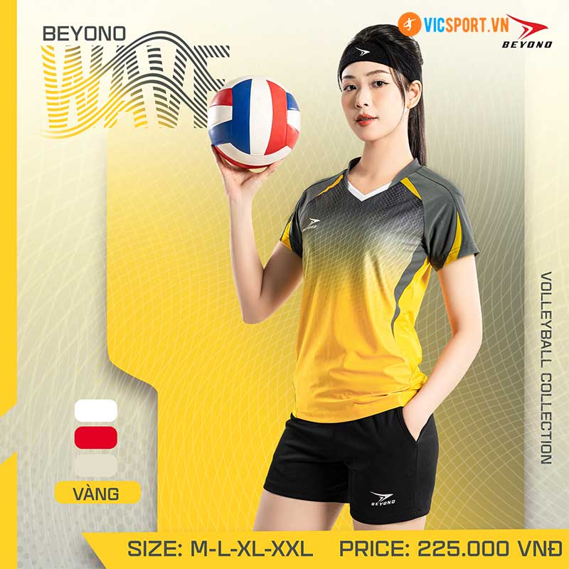Quần áo bóng chuyền nam nữ Beyono Wave - Hình ảnh 32