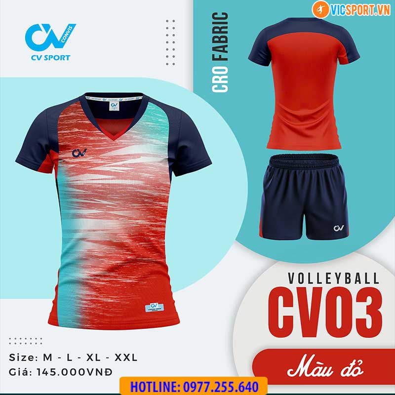 Quần áo bóng chuyền nam nữ Convis CV03 - Hình ảnh 14