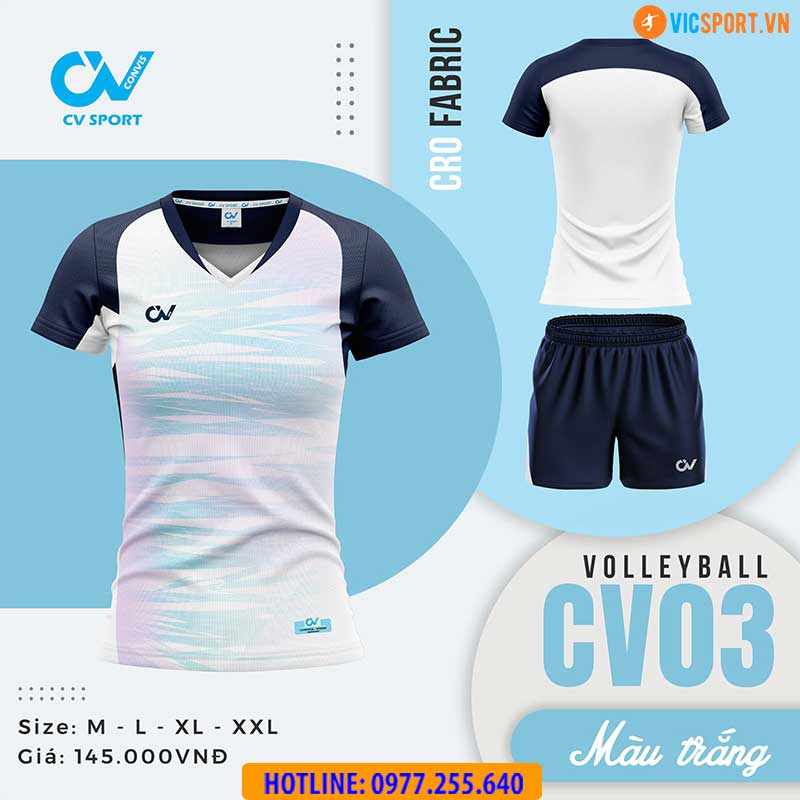 Quần áo bóng chuyền nam nữ Convis CV03 - Hình ảnh 15