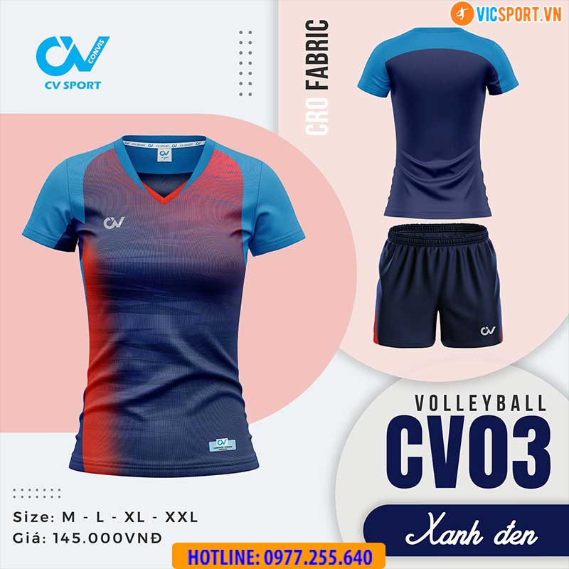 Quần áo bóng chuyền nam nữ Convis CV03 - Hình ảnh 16