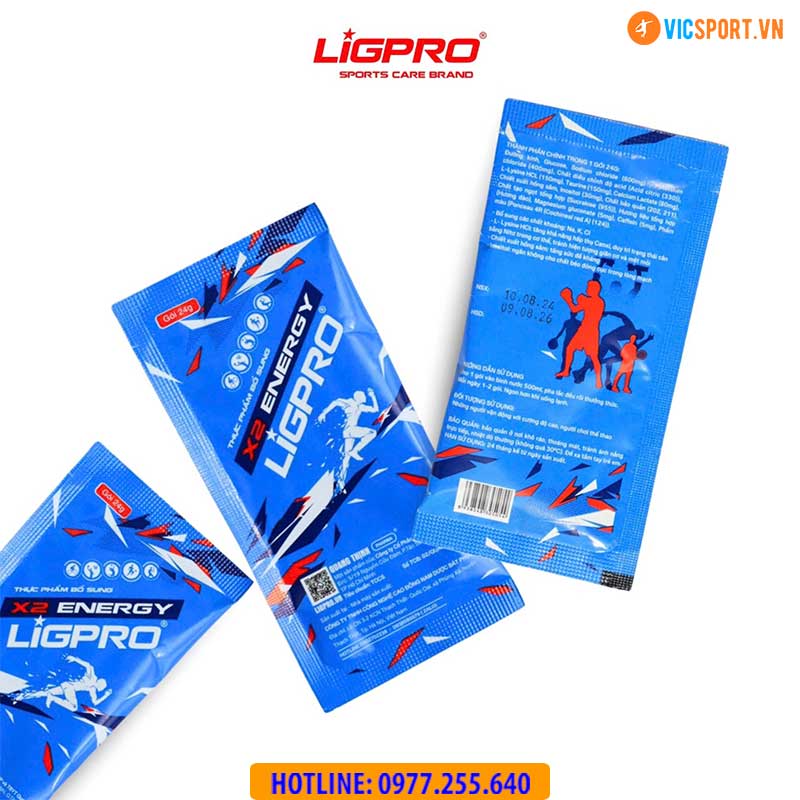 Thực phẩm điện giải bổ sung Ligpro X2 Energy - Hình ảnh 5