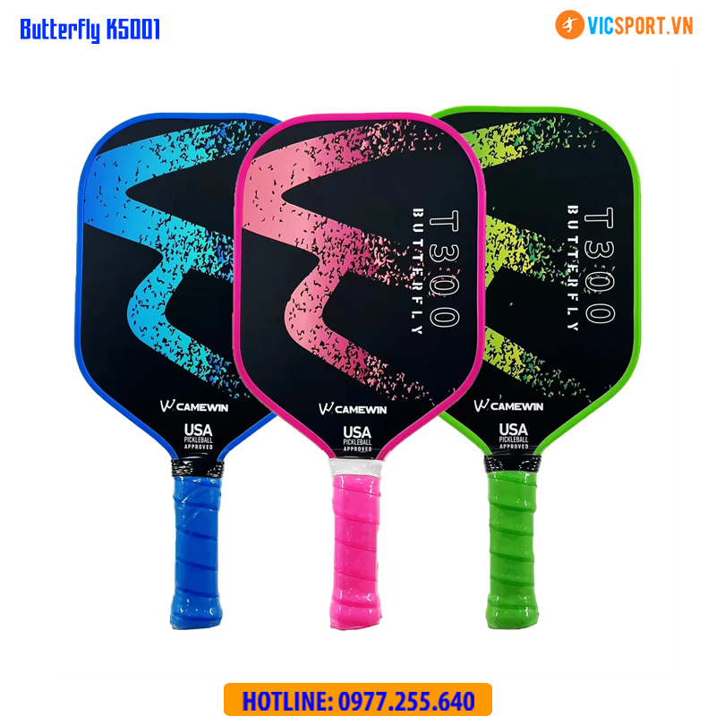 Vợt Pickleball Camewin Butterfly K5001 - Hình ảnh 6