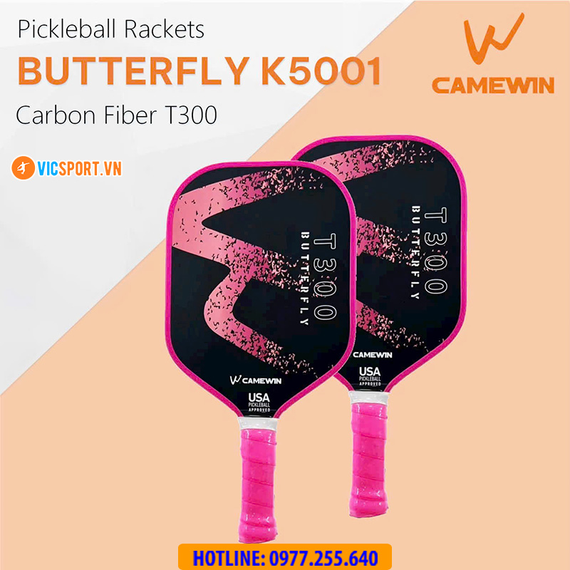 Vợt Pickleball Camewin Butterfly K5001 - Hình ảnh 8