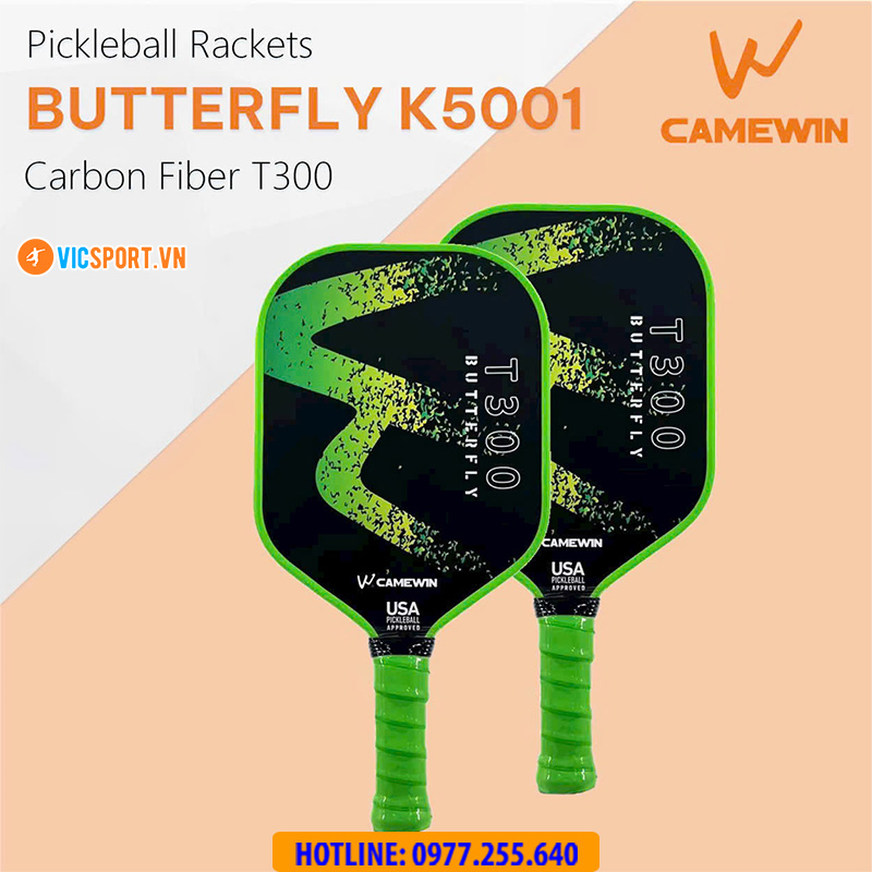Vợt Pickleball Camewin Butterfly K5001 - Hình ảnh 7