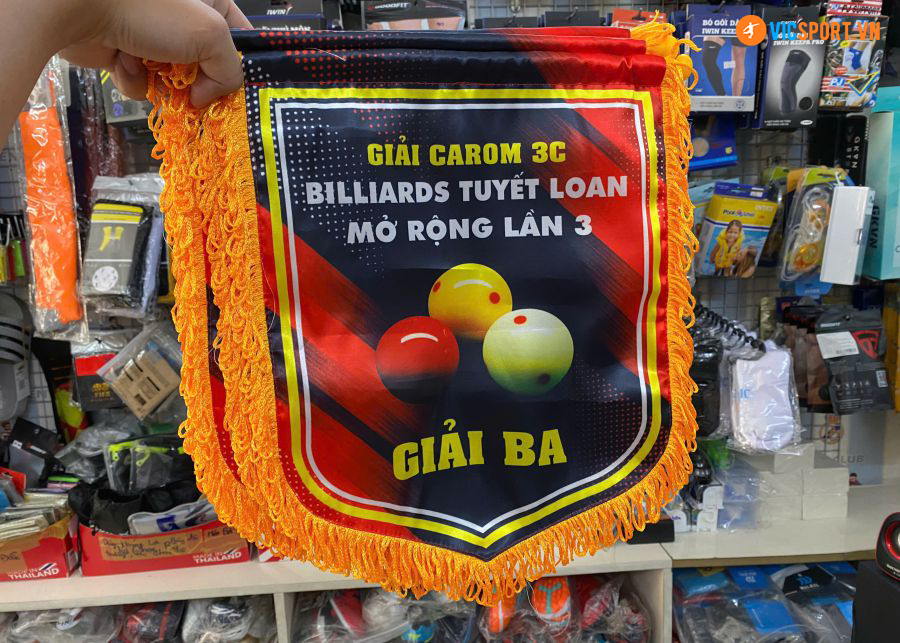 Cờ bầu lưu niệm - cờ giải (thiết kế theo yêu cầu) - Hình ảnh 12