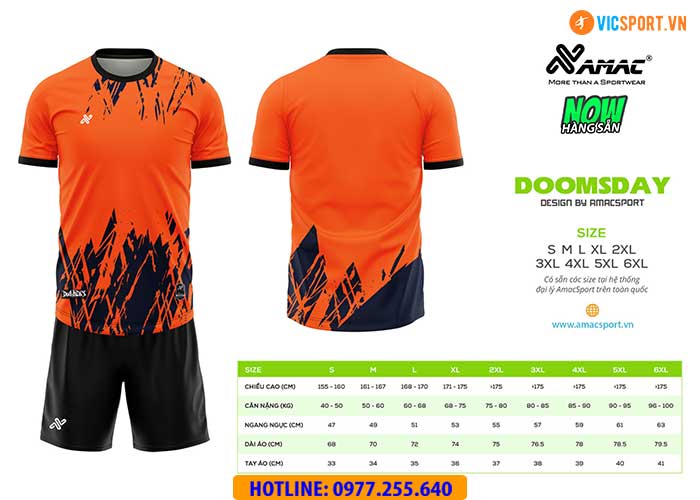 Áo đá banh thiết kế Amac Doomsday - Hình ảnh 11