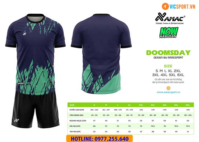 Áo đá banh thiết kế Amac Doomsday - Hình ảnh 15