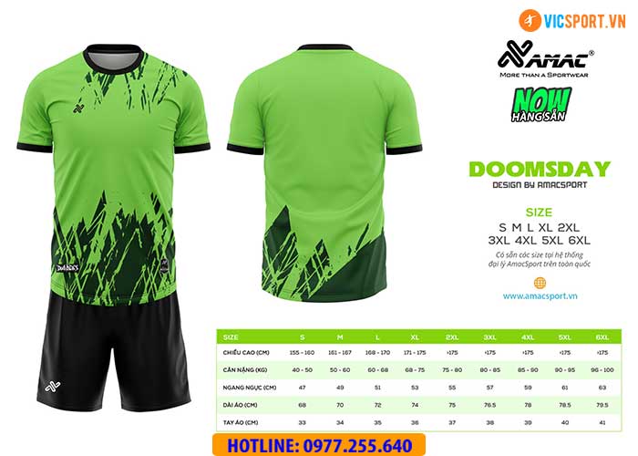 Áo đá banh thiết kế Amac Doomsday - Hình ảnh 16