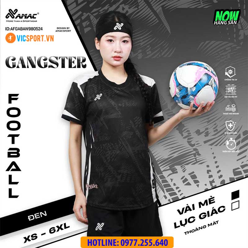 Áo đá banh thiết kế Amac Gangster - Hình ảnh 33