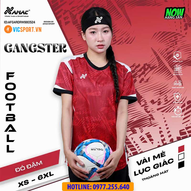 Áo đá banh thiết kế Amac Gangster - Hình ảnh 32