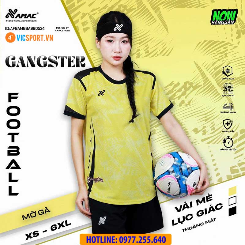 Áo đá banh thiết kế Amac Gangster - Hình ảnh 30