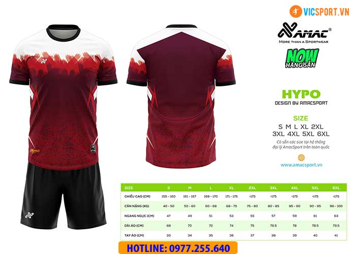 Áo đá banh thiết kế Amac Hypo - Hình ảnh 14