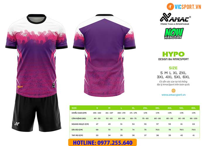 Áo đá banh thiết kế Amac Hypo - Hình ảnh 15