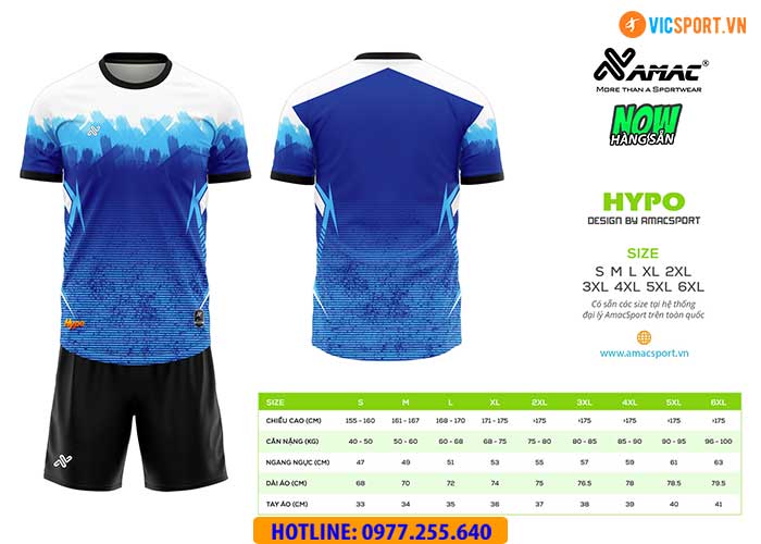 Áo đá banh thiết kế Amac Hypo - Hình ảnh 16