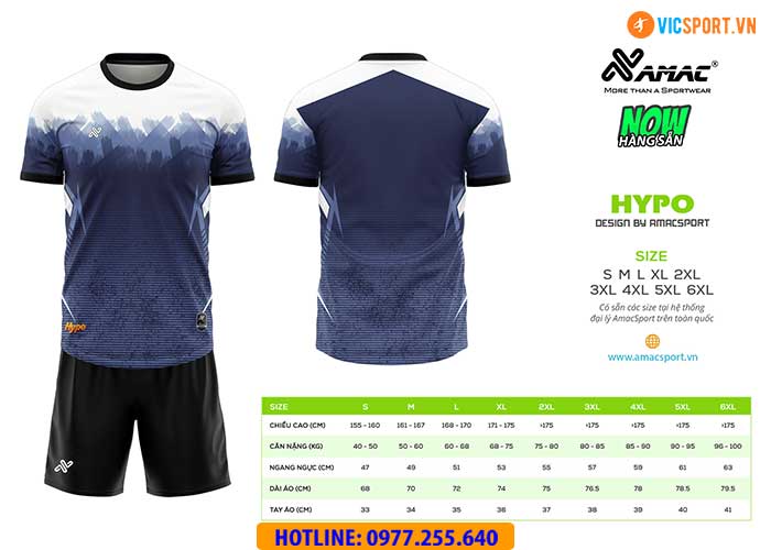 Áo đá banh thiết kế Amac Hypo - Hình ảnh 17