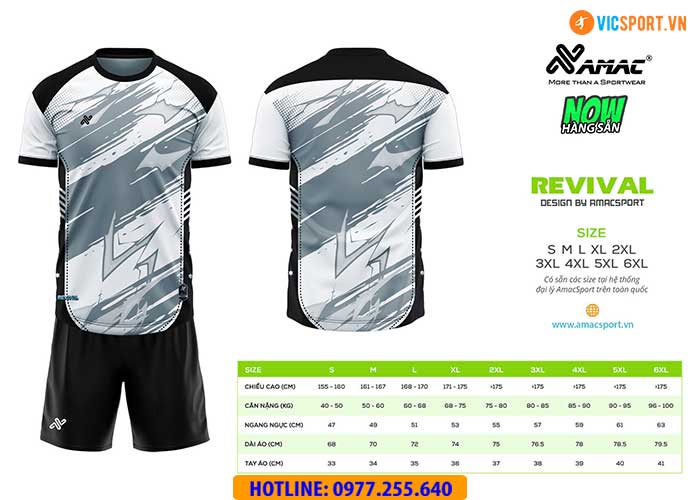Áo đá banh thiết kế Amac Revival - Hình ảnh 6