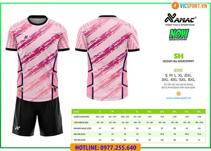 Áo đá banh thiết kế Amac SH - Hình ảnh 11